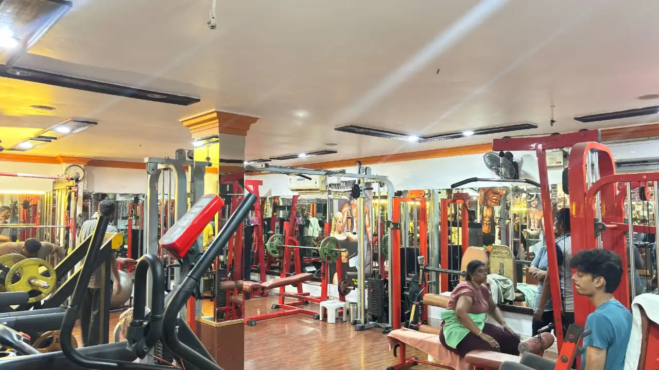 Aroma Health & Fitness Centre gym interior